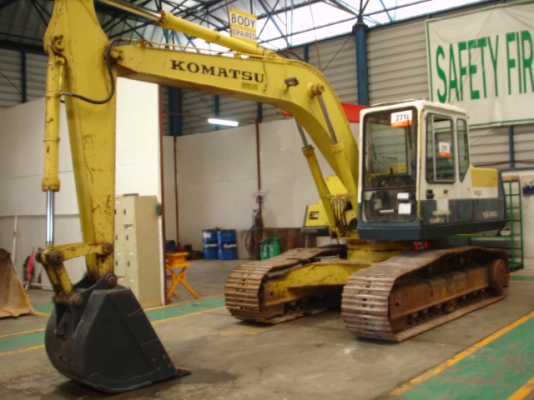 รถขุด Komatsu รุ่น: PC150NHD-5K ซีเรียล:K20019 ปี:2000 สต๊อกเรานำเข้าจากยี่ปุ่น