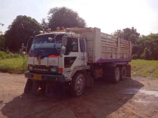 ขายรถบรรทุกสิบล้อดั๊มพ์ Mitsubishi TD ซีเรียส5,6xx เครื่อง6d16 เกียร์เดิมดั๊มพ์เหล็ก ทะเบียนพร้อม