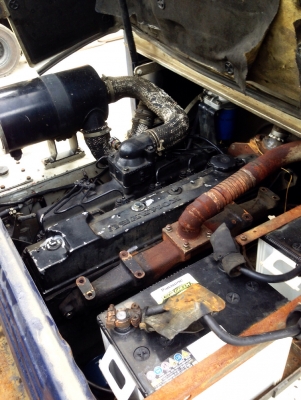 ***ขายรถยกเก่านอก***KOMATSU FD35-5 เสาสูง4เมตร