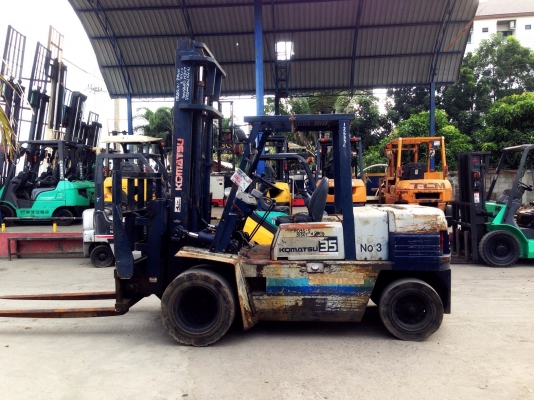 ***ขายรถยกเก่านอก***KOMATSU FD35-5 เสาสูง4เมตร