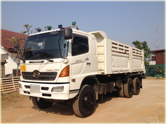 ฝากขาย HINO MEGA 320 ยูโร2 แม่ลูกดัมพ์สามมิตร เครื่องเดิม เกียร์เดิม