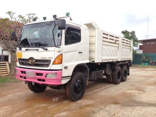 ฝากขาย HINO MEGA 320 ยูโร2 แม่ลูกดัมพ์สามมิตร เครื่องเดิม เกียร์เดิม