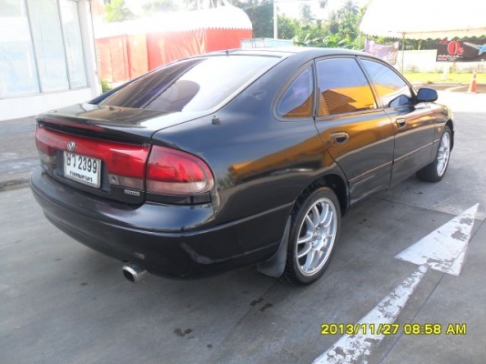 ขายรถมาสด้าโครโนส5ประตูปี94เครื่องเดิมเกียร์ออโต้เพาเวอร์ไฟฟ้าทั้งคันภายในสวยเดิมแอรฺเย็นแอร์สวิงเบาะเดิมสวยตัวถังบางเดิมสีมีริ้วรอยแม็ก17รถพร้อมใช้ขับดีครับ