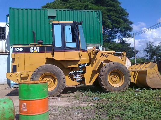 รถตัก CAT 924F แรงตักดี ทำงานไว ประหยัดน้ำมัน รถใช้งาน ปกติ รถสวยราคาต่อรองได้