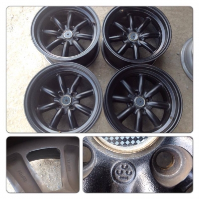 ขายแม็กมือ2 ล้อกล้วย (Kspeed) ขอบ15 กว้าง8 ออฟ 0 ราคา 8,800 B ถูก