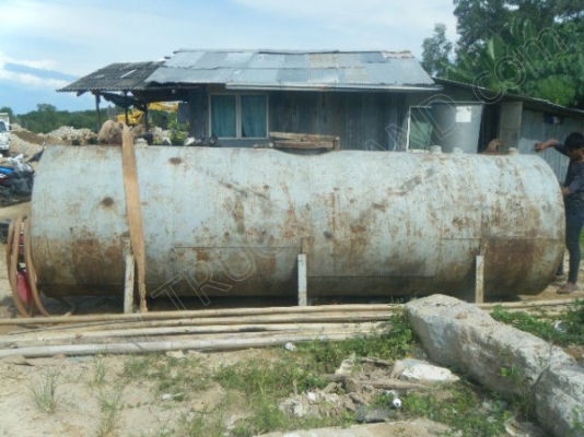 ถังน้ำ ขนาด 12,000 ลิตรตั้งพื้นพร้อมเครื่องสูบน้ำยี่ห้อฮ้อนด้า