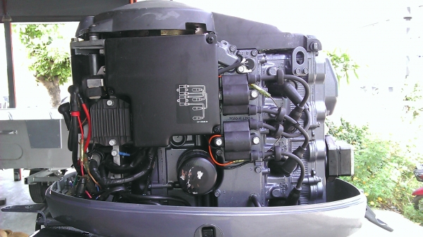 ขายเครื่อง Yamaha 50 แรง 4 จังหวะสตาร์ทไฟฟ้า +ทริม