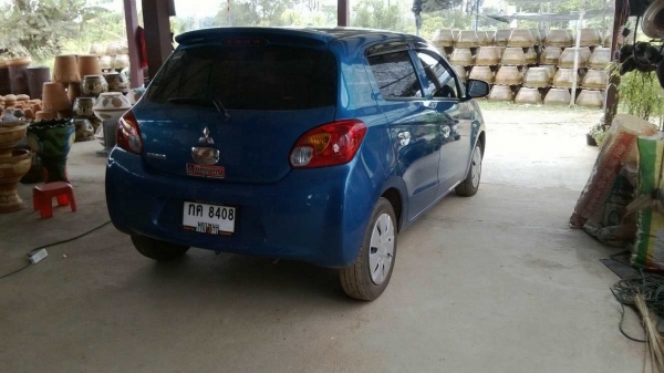 MITSUBISHI MIRAG ใหม่ป้ายแดง ปี56 เกียรออโต้ ยังไม่เคยดมแก้ส รถเดิมทุกอย่างเล่มพร้อมโอน