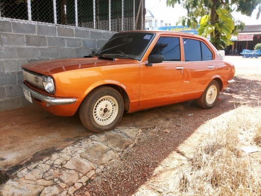 **60,000 บ.ต่อรอง**น้องฝากขายครับ เรโทรคาร์สวยๆจบๆ TOYOTA KE20 4ประตู เครื่องเดิม3K 1,160CC  ไม่แก๊ส เครื่องดีมากๆ ประหยัด ไม่มีสะอึกช่วงล่างบิ้วด์ใหม่ ไม่มีหลวมเกียร์ดีไม่หลุด สีใหม่สวยสด ภายในสวยคอนโซลเต็ม แอร์เย็น เบาะหนัง ล้อแม็ก ยางดี5เส้น ระบบไฟครบ