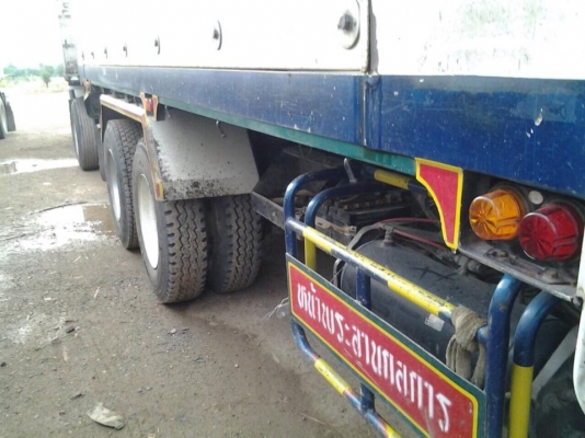 ขายรถสิบล้อ HIno MEGA FM 260 แรงพ่วงแม่ลูก 3คานแท้ ดั้ม อู่หน้าพระลาน  เอกสารพร้อมโอน