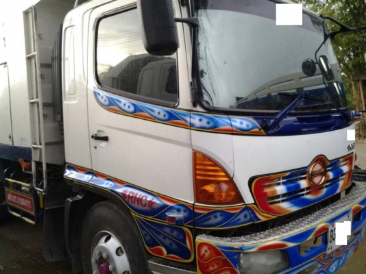 ขายรถสิบล้อ HIno MEGA FM 260 แรงพ่วงแม่ลูก 3คานแท้ ดั้ม อู่หน้าพระลาน  เอกสารพร้อมโอน