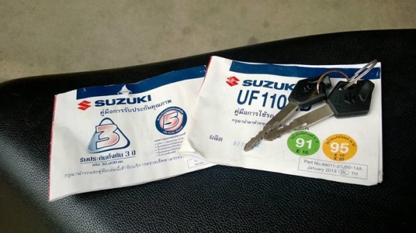 Suzuki LET 2013 วิ่ง 3000 กุญแจแท้2 มีประกันศูนย์ ถูกๆ ต่อรองได้
