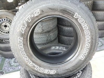 ขายยาง245/70/16 ปี 09 YOKOHAMA GEOLANDAR  A/T-S   1  ชุด