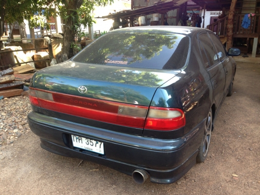 TOYOTA CORONA 1.6 ท้ายโด่ง ปี37 เกียรธรรมดา กินแก้สNGV เบาะหนัง ล้อแม็กขอบ17