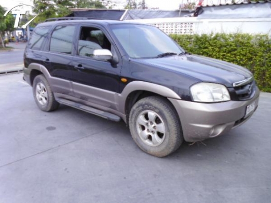 MAZDA TRIBUTE 2003 3.0 4WD TOP สีดำ MAZDA TRIBUTE 2003 3.0 4WD TOP สีดำ