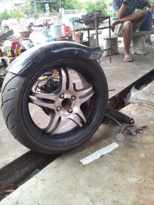 ชุดล้อโต - แผงคอเบน  Steed