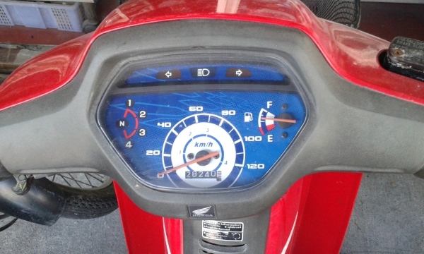 Honda wave100สตาร์ทมือ