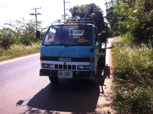 ISUZU NKR 110 แรง 4BE1 ห้างแท้เกียรยาวยกหัวไม่ได้ พร้อมหัวสี 3ตู้ลม 6ฟุต