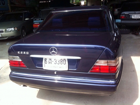 ขายbenz E220(w124)ปี96สวยๆติดแก็สNoดาวน์ไปเลยครับ