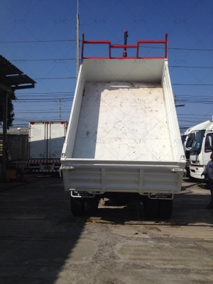 ขายรถ 6 ล้อ MITSU Fuso ติดเครน 3 ตัน 3 ปลอก กระบะดัมพ์ได้