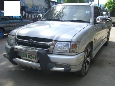 ขายด่วน TOYOTA, HILUX TIGER 3.0 G X-TRA CAB D4D  ปี 2003 ปลายปี สีบรอนซ์เงิน เกียร์ธรรมดา  TOP พางมาลัยพาวเวอร์ ARIBAG เบรค ABS กระจกไฟฟ้า เบาะหนัง ล้อ MAX 17 นิ้ว ขายไม่แพง มือ 1