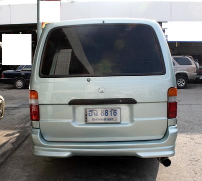 ฟรีดาว์TOYOTA, HIACE 3.0 GL ปี 2002 เกียร์ธรรมดา 12 ที่นั่ง หลังคาแต่ง VIP สามแถว เครื่องเดิม ๆ ตัวถังสวย ช่างล่างดี แอร์เย็น ประกันชั้น 1 ยังเหลือ จัดไฟแนนได้ 5308 ต่องวด 5 ปี ฟรีดาว์TOYOTA, HIACE 3.0 GL ปี 2002 เกียร์ธรรมดา 12 ที่นั่ง หลังคาแต่ง VIP สามแถว เครื่องเดิม ๆ ตัวถังสวย ช่างล่างดี แอร์เย็น ประกันชั้น 1 ยังเหลือ จัดไฟแนนได้ 5308 ต่องวด 5 ปี
