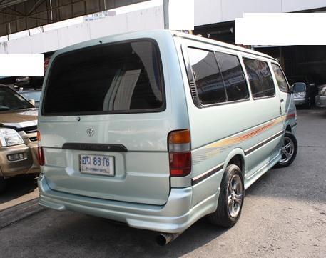 ฟรีดาว์TOYOTA, HIACE 3.0 GL ปี 2002 เกียร์ธรรมดา 12 ที่นั่ง หลังคาแต่ง VIP สามแถว เครื่องเดิม ๆ ตัวถังสวย ช่างล่างดี แอร์เย็น ประกันชั้น 1 ยังเหลือ จัดไฟแนนได้ 5308 ต่องวด 5 ปี ฟรีดาว์TOYOTA, HIACE 3.0 GL ปี 2002 เกียร์ธรรมดา 12 ที่นั่ง หลังคาแต่ง VIP สามแถว เครื่องเดิม ๆ ตัวถังสวย ช่างล่างดี แอร์เย็น ประกันชั้น 1 ยังเหลือ จัดไฟแนนได้ 5308 ต่องวด 5 ปี