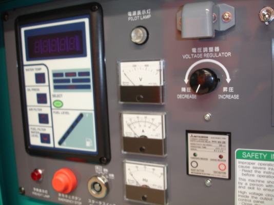 ขายเครื่องปั่นไฟ 25 KVA ของใหม่ Denyo