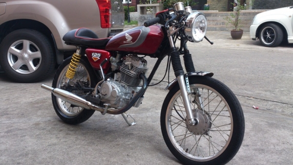 ขายHONDA GL200 Cafe Racer เล่มทะเบียน+อินวอย