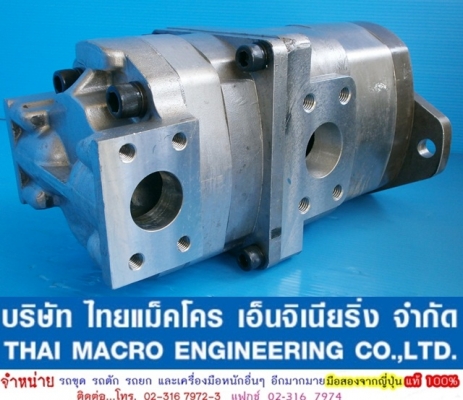 ปัีมไฮดรอลิก WA200-3 KOMATSU รถตักล้อยาง (2 ตอน, แกน 13 ร่อง)