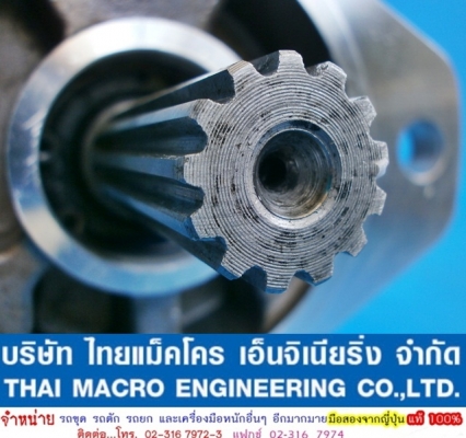 ปัีมไฮดรอลิก WA200-3 KOMATSU รถตักล้อยาง (2 ตอน, แกน 13 ร่อง)