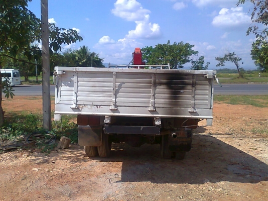 รถหกล้อ HINO FB113 เครื่อง 117 แรงม้า รถปี 31 ติดเครน ยูนิค 2.9 ตัน