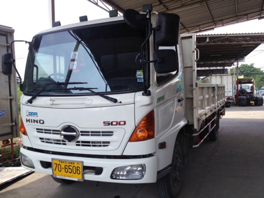 ขาย 6 ล้อ Hino  Fc9J  Series 500 ปี 54 พร้อมกระบะเหล็ก 5.50 เมตร  สภาพสวย พร้อมใช้งาน