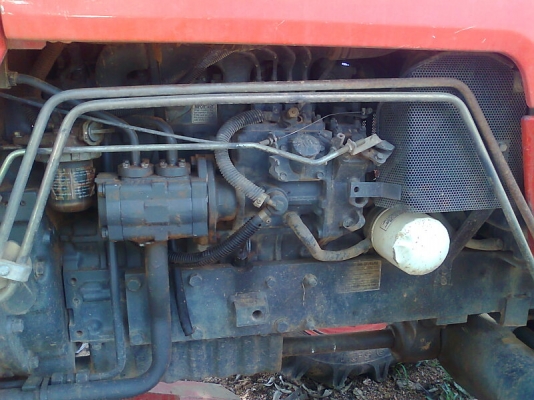 รถไถ KUBOTA M5000 SU มีใบดันหน้า มีผาน 6 ตราช้างอย่างดี ราคา 445,000 บาท