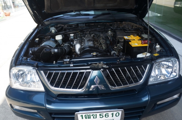 MITSUBISHI STRADA แคป ปี1997 พวงมาลัยพาวเวอร์ สีสวยงาม ล้อ MAX เครื่อง+ช่วงล่างดี พร้อมใช้งาน