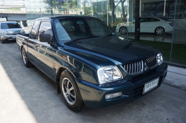 MITSUBISHI STRADA แคป ปี1997 พวงมาลัยพาวเวอร์ สีสวยงาม ล้อ MAX เครื่อง+ช่วงล่างดี พร้อมใช้งาน
