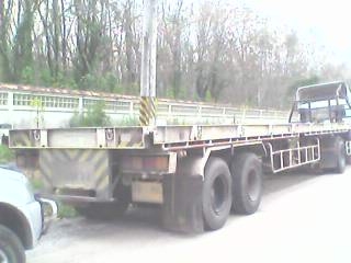 ขายหางพน้สพื้นเรียบไม้ 2 เพลา 12 เมตร ราคา 320000 สวยพร้อมใช้