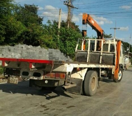 ขายรถ6ล้อติดเครนHINO FF3H 195แรง เครน TADANO 4.5 ตัน3ปอก2ชัก เครื่องดี คัสชีส์สวย พร้อมใช้งานครับ