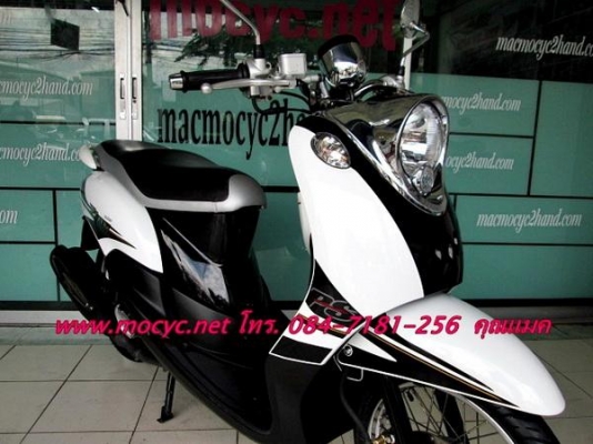 Fino PS  ปี 56  สี ขาวดำ รถเดือน เม.ย. 6 เดือน  ไมล์ 4 พันโล  25900