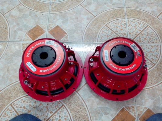 ขายดอก10 DZมือสอง1500w วอยคู่แม่เหล็ก2ก้อนโคลงหล่อ