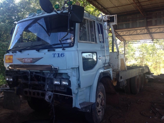 ***ขายแล้วครับขอบคุณ Truck2hand ขายเทเลอร์10ล้อ2เพลาขึ้น แบคโฮ200/รถเกี่ยว HINO FG185A เครื่องEK100 260HPเครื่องแน่นแรงดีไม่เยิ้ม ช่วงล่างเดิมคัสซีสวยเดิมไม่ปะไม่ดาม หางสวยสภาพดีไม่มีผุ ยางดี10เส้น หัวดีไม่ผุ(กำลังทำสี) ภายในคอนโซลครบ พร้อมใช้งาน เอกสารคร