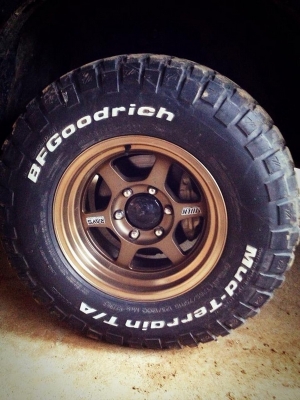 ขายล้อ TE37X 16&times;8 ออฟ 0  ใส่ 6/139.7 งานของ SSW