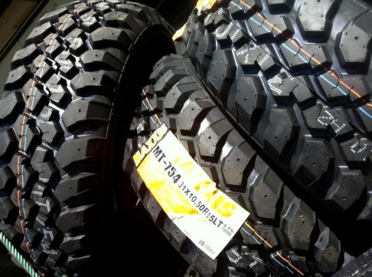 ขายยาง Mud Maxxis MT754 BuckShot ยางป้ายแดงปี13