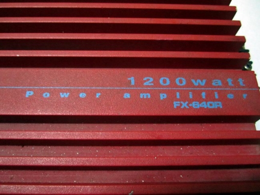 แอมป์ formula x 4ch แรงๆ