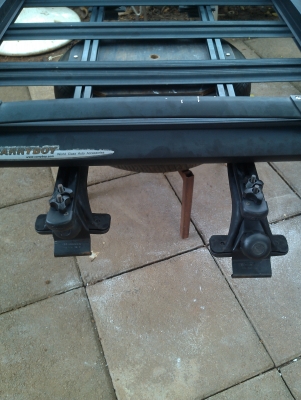 แร็คหลังคาพร้อมขา