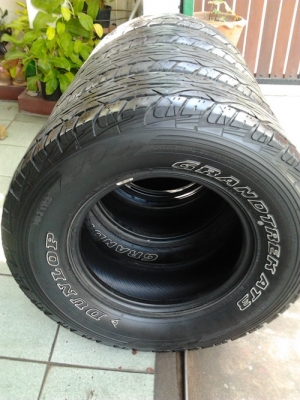 Dunlop Grandtrek AT3 265/70/16 ปลายปี10 ถูกๆ1ชุด Dunlop Grandtrek AT3 265/70/16 ปลายปี10 ถูกๆ1ชุด