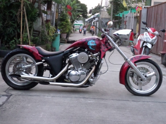 ขาย สตีส600cc. แต่งสวยๆล้อแม็กเครื่องแน่นๆท่อแต่งทะเบียนแท้ๆพร้อมโอน(ขนส่ง)