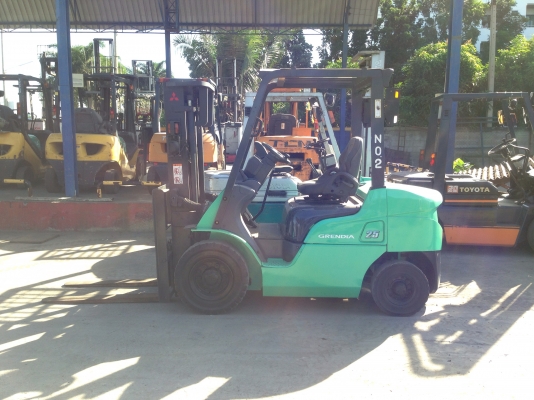 ***ขายรถยกเก่านอก***MITSUBISHI FG25 GRENDIA เสาสูง3เมตร