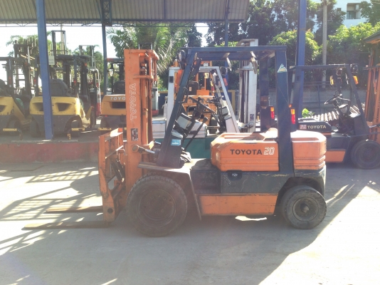 ***ขายรถยกเก่านอก***TOYOTA 5FG20 เสาสูง3เมตร หิ้ง