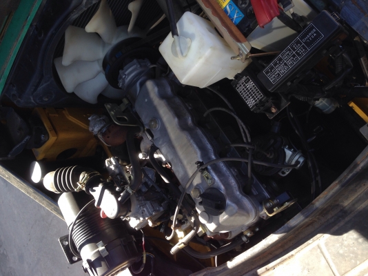 ***ขายรถยดเก่านอก***KOMATSU FG20-16 เสาสูง3เมตร สไลท์แผงงา